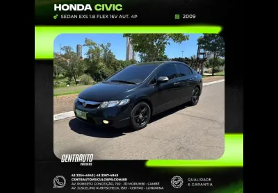 Honda civic sedan exs 1.8 flex 16v aut. 4p 2009