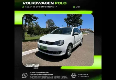 Volkswagen polo sedan 1.6 8v comfortline 4p 2011