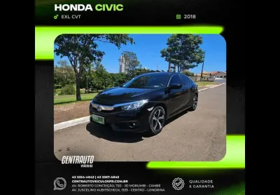 Honda civic exl cvt 2018