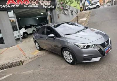 Versa sense 1.6 cvt flex completo + couro