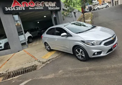 Prisma 1.4 ltz flex automático com my link, completo com couro