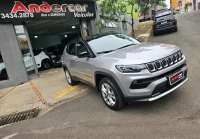 Jeep compass longitude 1.3t 270 flex 2022 completo top unica dona