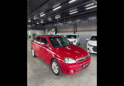Chevrolet corsa sedan corsa sed. premium 1.4 8v econoflex 4p - vermelha - 2007/2008