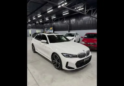 Bmw 320i 2.0 tb m sport a.flex/m.sport 4p  - branca - 2022/2023