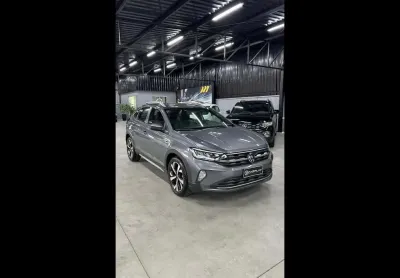 Volkswagen nivus highline 1.0 200 tsi flex aut.  - cinza - 2020/2021