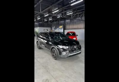 Volkswagen t-cross hig. 250 tsi 1.4 flex 16v 5p aut  - preta - 2019/2020