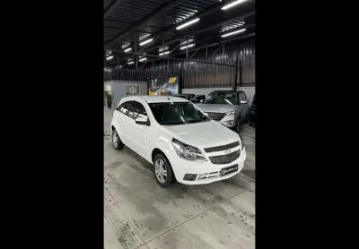 Chevrolet agile ltz 1.4 mpfi 8v flexpower 5p  - branca - 2013/2013