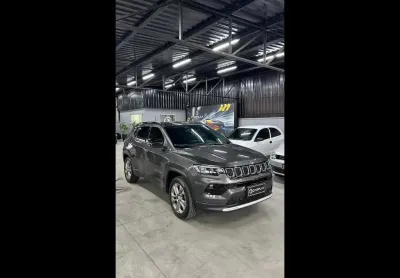 Jeep compass long. t270 1.3 tb 4x2 flex aut.  - cinza - 2022/2023