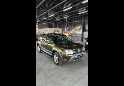 Renault duster dynamique 1.6 flex 16v mec.  - verde - 2012/2013