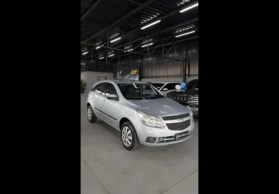 Chevrolet agile lt 1.4 mpfi 8v flexpower 5p  - prata - 2012/2012