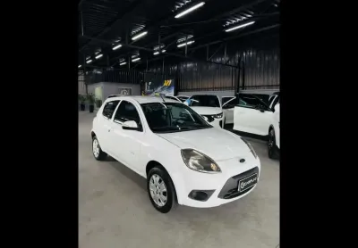 Ford KA 1.0 8V/1.0 8V ST Flex 3p  - Branca - 2013/2013