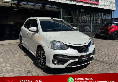 Toyota etios 2018 1.5 platinum 16v flex 4p automático