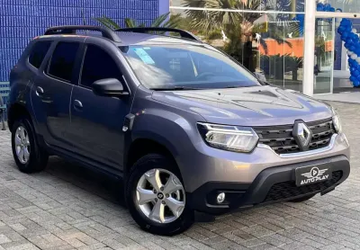 Renault duster intense plus 1.6 16v flex aut. - cinza - 2024/2025