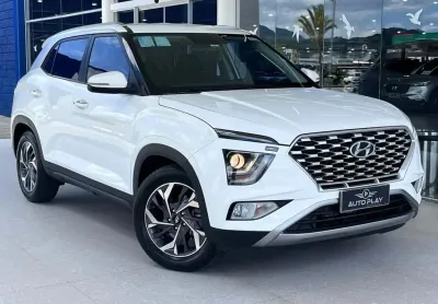 Hyundai Creta Limited 1.0 TB 12V Flex Aut.  - Branca - 2022/2023