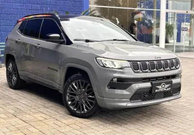 Jeep compass s t270 1.3 tb 4x2 flex aut.  - cinza - 2023/2023