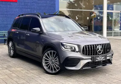 Mercedes-benz glb 35 amg 4matic 2.0 turbo aut.  - cinza - 2022/2022