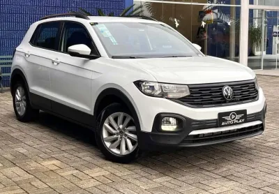 Volkswagen t-cross 200 tsi 1.0  flex 12v 5p aut.  - branca - 2022/2023