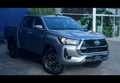 Toyota hilux cd srv 4x4 2.8 tdi diesel aut.  - prata - 2022/2022