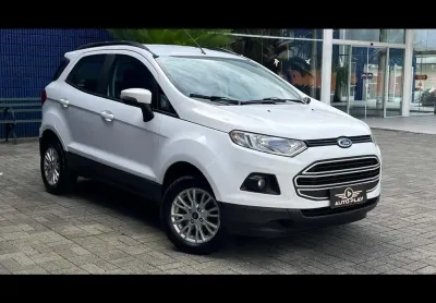 Ford ecosport se 1.6 16v flex 5p mec.  - branca - 2014/2015