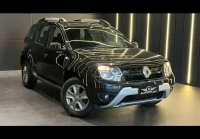 Renault duster dynamique 1.6 flex 16v aut.  - preta - 2017/2018