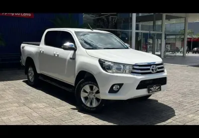 Toyota hilux cd srv 4x4 2.8 tdi diesel aut.  - branca - 2016/2016