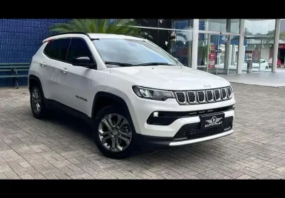 Jeep compass long. t270 1.3 tb 4x2 flex aut.  - branca - 2022/2023