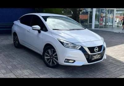 Nissan versa advance 1.6 16v flex aut.  - branca - 2021/2022