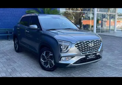 Hyundai Creta Platinum 1.0 TB 12V Flex Aut.  - Cinza - 2022/2022