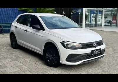 Volkswagen Polo Track 1.0 Flex 12V 5p  - Branca - 2024/2025
