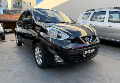 Nissan march 1.0 sv 2016 completo flex manual