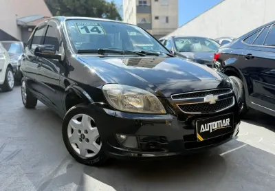 Chevrolet celta 1.0 lt 2014 completo km baixo