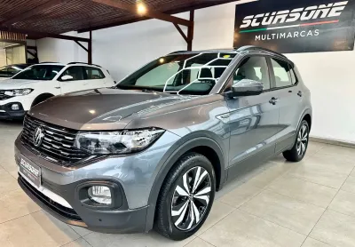 T cross 1.0 turbo comfortline com kit da highline, tft e teto panorâmico 