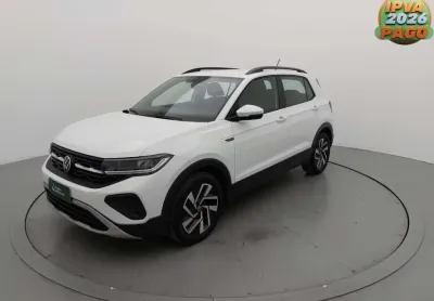 Volkswagen t-cross 2025 1.0 200 tsi total flex comfortline automático