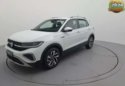 Volkswagen t-cross 2025 1.4 250 tsi total flex highline automático