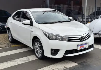 "conforto, elegância e confiança na estrada: corolla xei 2015 branco — o sedã que une desempenho e s