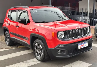  estilo, potência e atitude! jeep renegade sport at 2016 vermelho – pronto pra te levar onde você qu
