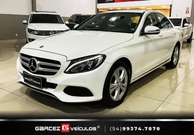 Mercedes c180 exclusive 1.6 turbo flex automático 