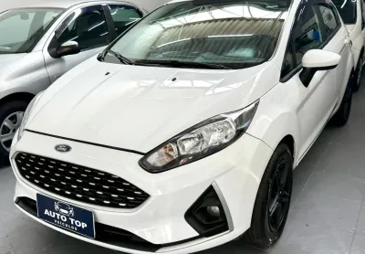 New fiesta 1.6 se   pr ano 2018  ar condicionado  direção hidráulica  vidros elétricos  travas elétr