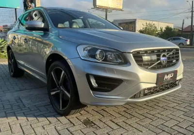Volvo xc60 r-design 3.0 304cv awd 5p  - prata - 2014/2015