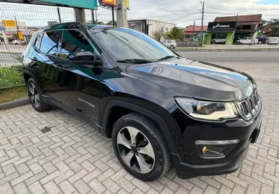 Jeep compass longitude 2.0 4x2 flex 16v aut.  - preta - 2018/2018