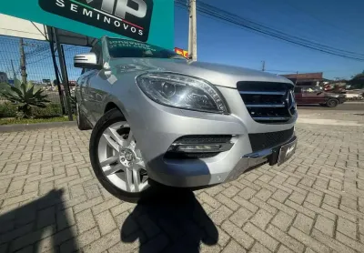 Mercedes-benz ml-350 sport 3.0 v6 258cv 4x4 diesel  - prata - 2013/2014