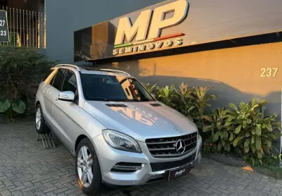 Mercedes-benz ml-350 sport 3.0 v6 258cv 4x4 diesel  - prata - 2013/2014