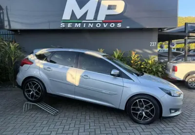 Ford focus tita/tita plus 2.0  flex 5p aut.  - prata - 2015/2016
