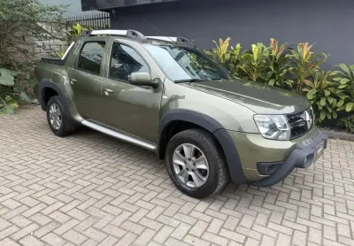 Renault duster oroch dyna. 2.0 flex 16v aut.  - verde - 2016/2017