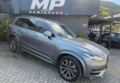 Volvo xc 90 t-6 momentum 2.0 320cv 5p  - cinza - 2018/2019
