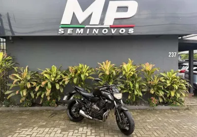 Yamaha mt-07 abs 689cc  - preta - 2022/2023