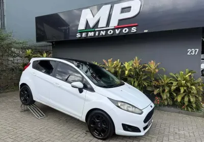Ford fiesta 1.6 16v flex mec. 5p  - branca - 2015/2016