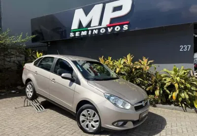 Fiat grand siena attrac. 1.4 evo f.flex 8v  - bege - 2015/2015