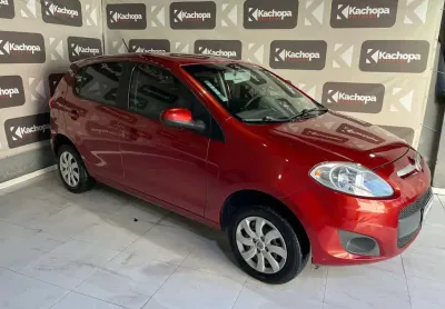 Fiat palio attractive 1.0 evo fire flex 8v 5p  - vermelha - 2015/2015