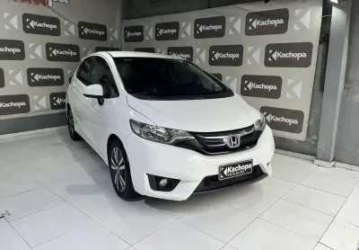 Honda Fit EX CVT - Branca - 2014/2015